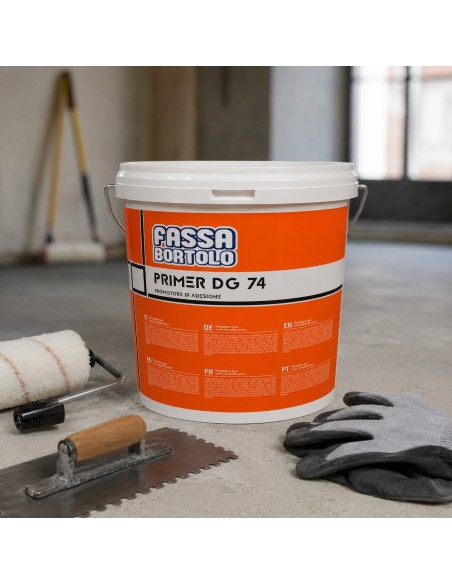  Fassa DG 74 Primer All'Acqua A Base Di Resine Sintetiche Per Massetti 20 Kg 