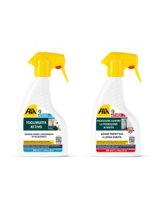 FILA Set Antimuffa Active 1 + Active 2 500 ml Toglimuffa e Protezione