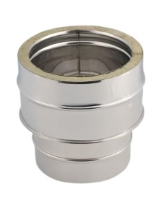 Raccordo Giunzione Mono Doppia Parete Ø 300/350 mm Inox Canna Fumaria