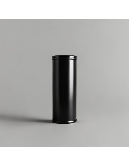 Canale Fumo Porcellanato Nero Ø 18x50 cm, sp. 1,2 mm