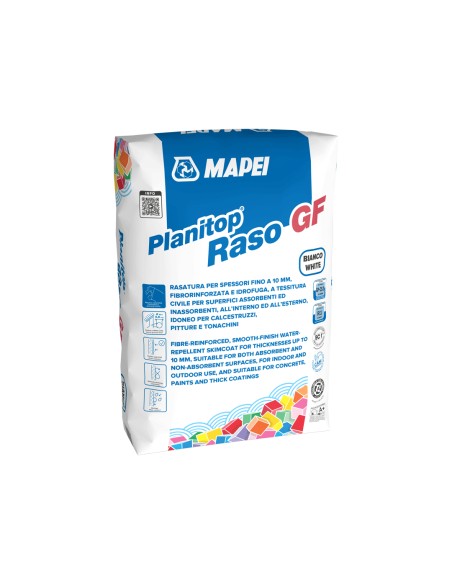 MAPEI Planitop Raso GF Rasatura Fibrorinforzata Bianca 25 Kg