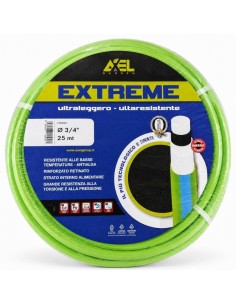 Tubo irrigazione AXEL EXTREME 3/4 retinato 36 bar rotolo 25 mt