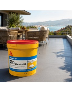 SIKA Sikalastic 510 Standard IT 5 kg Membrana Liquida Grigia Impermeabilizzante  2