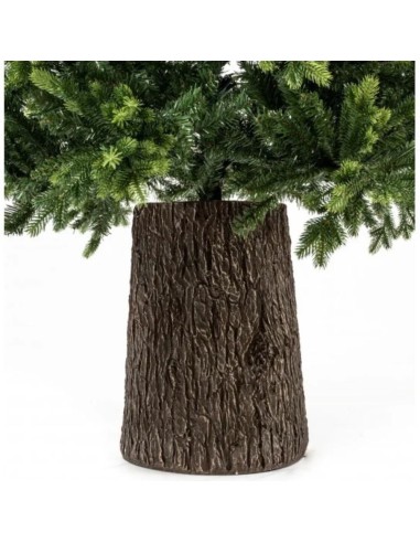 Albero Di Natale Darsy Con Tronco Elegante E Naturale 210 cm