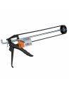 Pistola per silicone AXEL FU1535 a 2 steli in alluminio 300 mm
