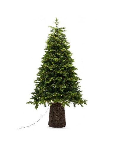 Albero Di Natale Darsy Led Con Tronco Integrato 210 cm