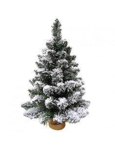 Albero Di Natale Innevato Pinetto Timmy 90 Cm