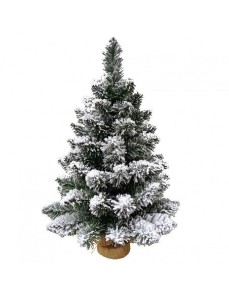Albero Di Natale Innevato Pinetto Timmy 90 Cm