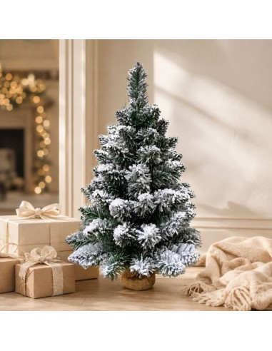 Albero Di Natale Innevato Pinetto Timmy 90 Cm