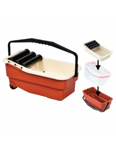 Vaschetta lavaggio Easy Raimondi con frattazzo spugna Sweepex