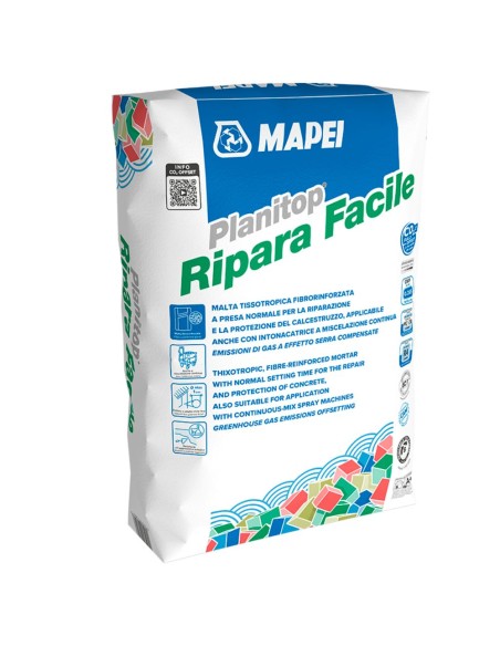 MAPEI Planitop Ripara Facile R4 Malta Ripristino 4-50 mm 25 Kg 