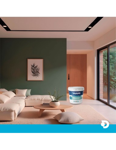 Damas Kolor Idropittura Traspirante Antimuffa Bluocean Interni