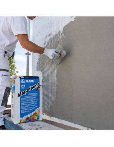 Collante Rasante Mapetherm AR1 GG Pannelli Termoisolanti Colore Bianco 25 kg