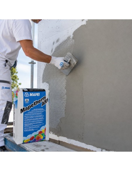 Collante Rasante Mapetherm AR1 GG Pannelli Termoisolanti Colore Bianco 25 kg