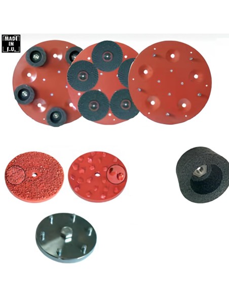 Disco Porta Utensili Abrasivi 5 Fori Diametro 490 mm Maxititina 
