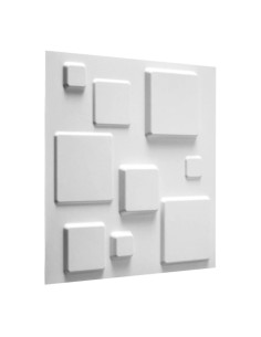 Rivestimento Fibra Naturale Parete 3D Decorazione Ecologico Geometrico Conf 3 mq