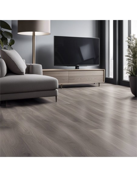 Parquet Laminato 8mm AC5 bisellato Rovere White Confezione 2,131 mq