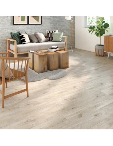 Parquet Laminato 8mm AC5 bisellato Rovere White Confezione 2,131 mq
