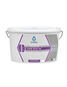 Farbe Wash 500 Idropittura Acrilica Lavabile Coprente Rapida Essiccazione