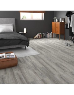 Pavimento LVT AC5 Incastro Antiscivolo 5 mm Quercia Bianca Confezione  2,23 mq 2