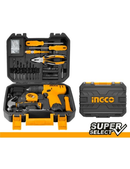 Valigetta Trapano Batteria 12V Set Utensili 81 Accessori Completo Portatile