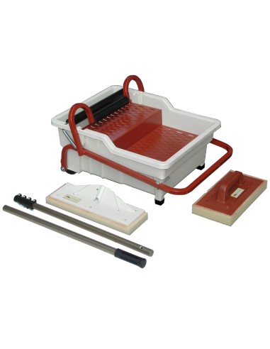Vasca Plastica Pedalò Frattone Spugna Sweepex 13x42cm Pulizia Stucco 