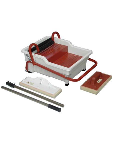 Vasca Plastica Pedalò Frattone Spugna Sweepex 13x42cm Pulizia Stucco 
