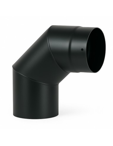 Curva a 90° Elemento Angolare Modifica Sezione Canale Fumo Stufa Pellet