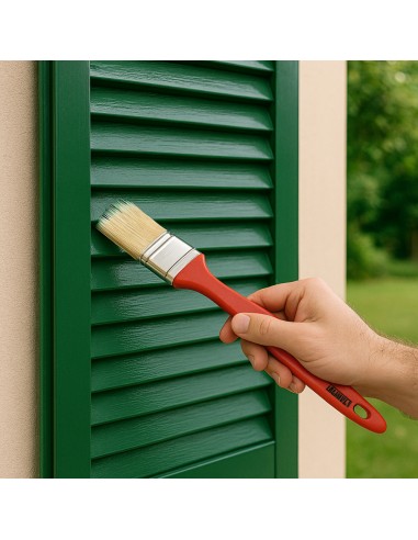 Pennellessa Tripla Setola Bionda Manico Plastica Applicazione Precisa