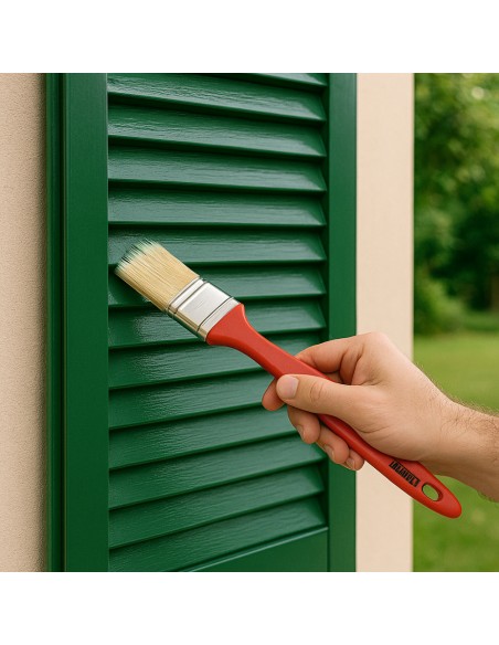 Pennellessa Tripla Setola Bionda Manico Plastica Applicazione Precisa