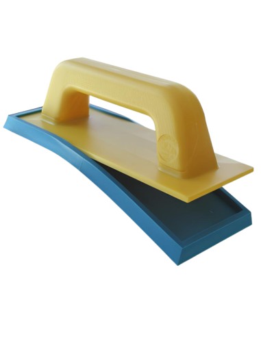 Spatola Fuga Doppio Profilo Gomma Intercambiabile Azzurrina 95x245 mm 