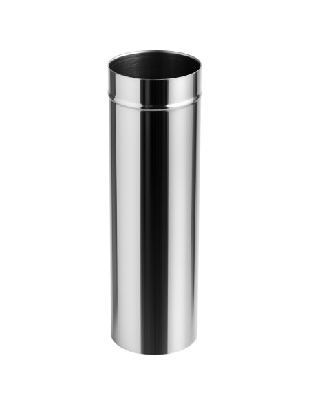 Tubo Acciaio Inox Diametro 150 mm Sp. 0,5 mm h. 1000 mm Canna Fumaria	