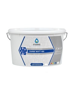 Farbe Matt 400 Pittura Acrilica Idrorepellente Coprente Traspirante Interni