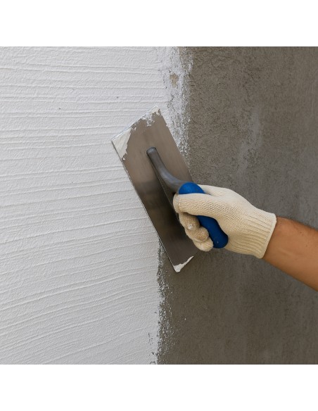 Fassaden Schutz Spatolato Acril Silossanico Antialga Rivestimento Murale Rasato