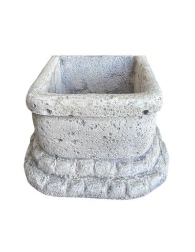 Fontana Giardino Calcestruzzo Cemento Senza Rubinetto 44x37xH.94cm Mod. Ruota