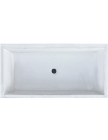 Pilozza Serie Grecale Cemento Calcestruzzo Zigrinata L.70 x P.35 x H.16 Cm