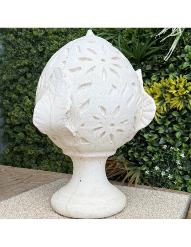 Pigna Fiorissima Cemento Bianco 20 x 35 x H.50 cm Arredo Giardino Esterni