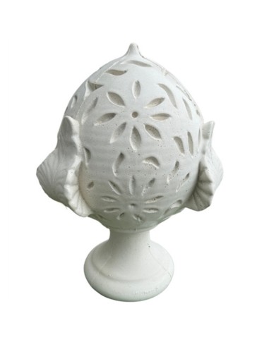 Pigna Fiorissima Cemento Bianco 20 x 35 x H.50 cm Arredo Giardino Esterni
