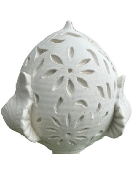 Pigna Fiorissima Cemento Bianco 20 x 35 x H.50 cm Arredo Giardino Esterni