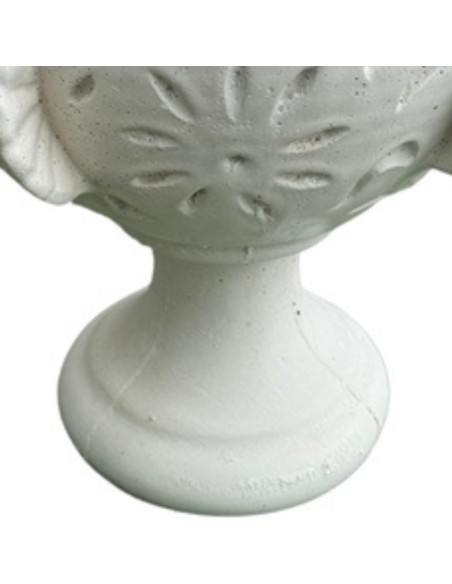 Pigna Fiorissima Cemento Bianco 20 x 35 x H.50 cm Arredo Giardino Esterni