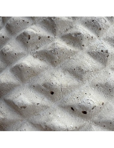 Pigna Salentina Cemento Bianco 19 x 19 x H.46 cm Arredo Giardino Esterni