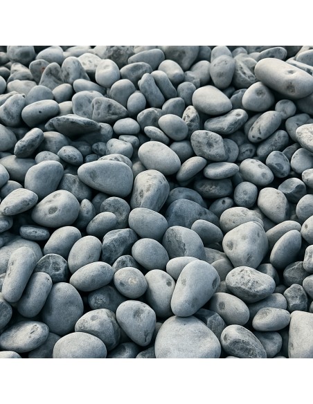 Ciottoli Nero Ebano Pietre Naturali Decorativi Giardini Aiuole Vasi