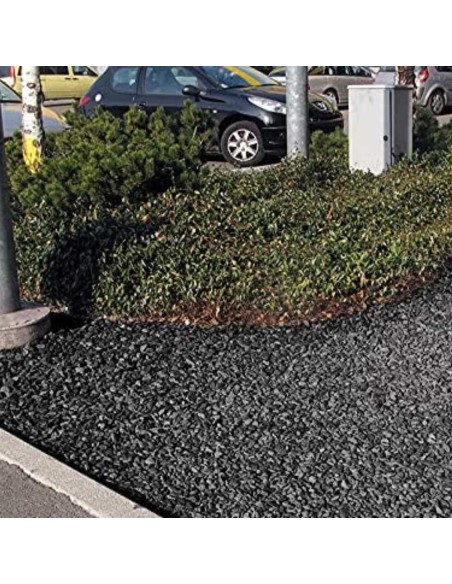 Ciottoli Nero Ebano Pietre Naturali Decorativi Giardini Aiuole Vasi