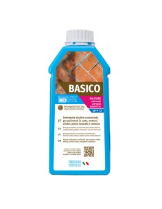 Detergente alcalino concentrato sgrassante per pavimenti da 1 lt Basico