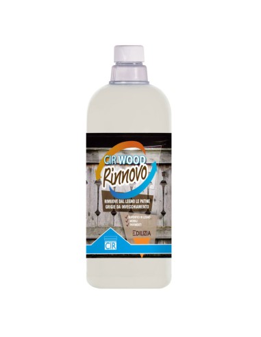 Detergente per Rimuovere Patine e Rinnovare il Legno Cirwood Rinnovo da 1 lt 