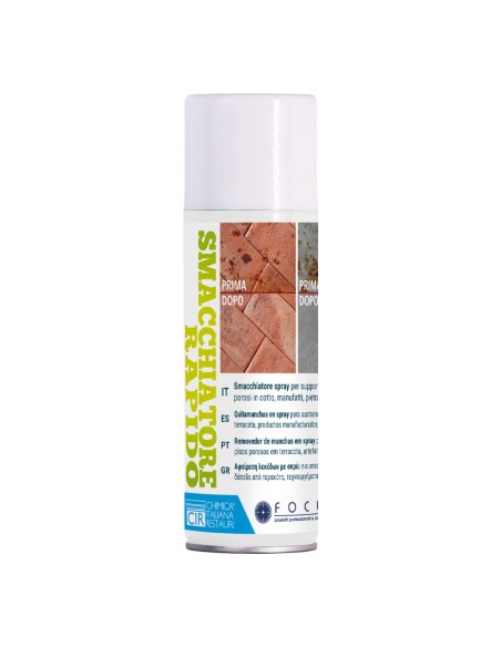 Smacchiatore Rapido Spray Macchie Grasso Unto Ostinato Olio  Confezione 200 ml 