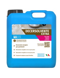 Solvente Decerante Rimozione Trattamenti Pavimentazione Decersolvente Extra 5 lt