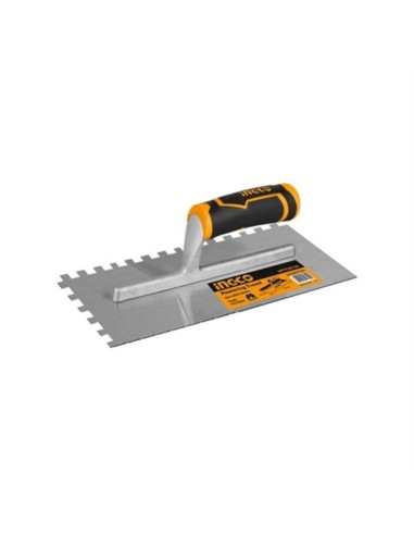 Frattone Dentato Acciaio Inox Intonaco Edilizia Finiture Rivestimenti 280x130 mm