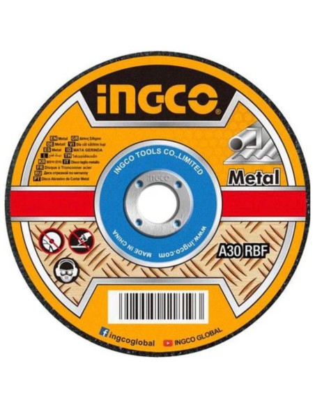 Disco Taglio Abrasivo Professionale Lavorazioni Metallo Acciaio Inox 115x1,2 mm