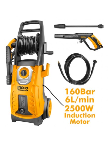 Idropulitrice Elettrica 2500W 160BAR Inclusi Accessori Pulizia Sporco 